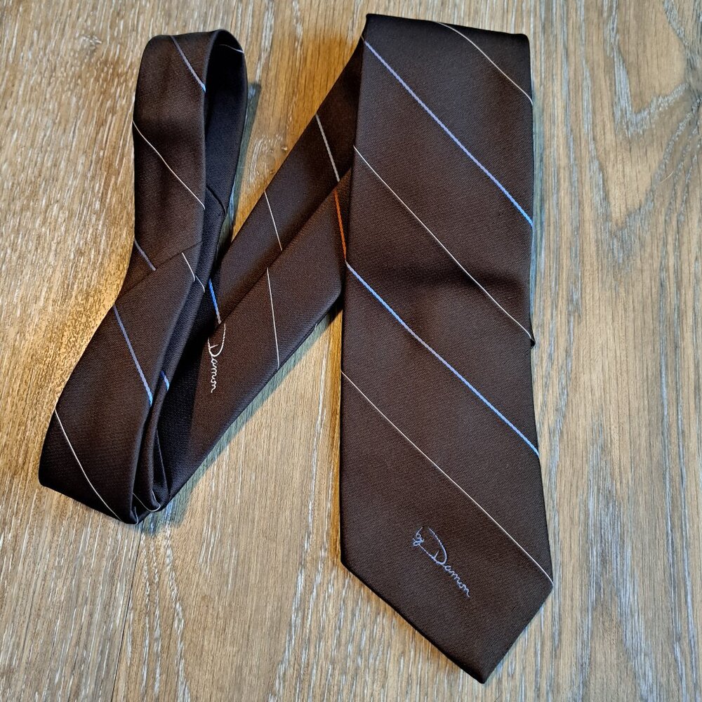 Vintage Brown Damon Neck Tie